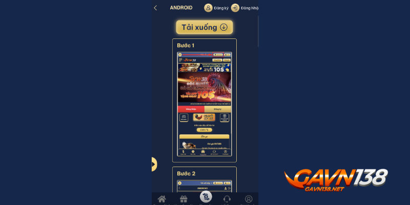tai app gavn138 android